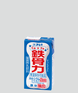 【送料込み】鉄骨力 (常温保存可能品) 125ml  <(18本入り) >