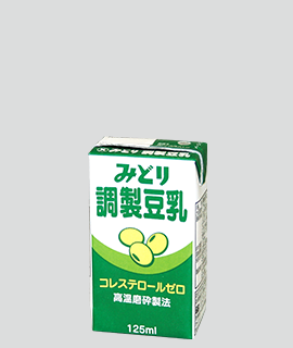 【送料込み】みどり調製豆乳 (常温保存可能品) 125ml <2ケース(24本入り)>