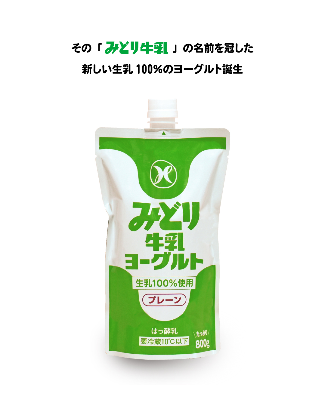 みどり牛乳ヨーグルト(パウチ)800ｇ